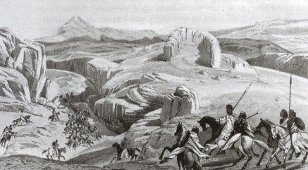 Эфиопские всадники.19 век